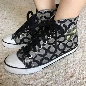 Coach hightop sneaker